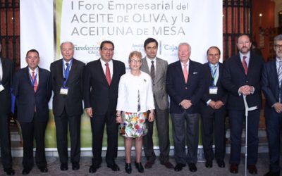 Se celebra el “I Foro Empresarial del Aceite de Oliva y la Aceituna de Mesa” con el apoyo de la Fundación Caja Rural del Sur