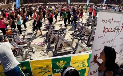 Intensa jornada deportiva en el evento solidario Ciclo Sevilla patrocinado por Caja Rural del Sur