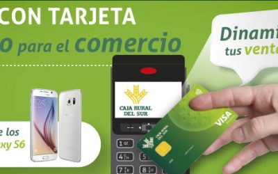 Campaña de Caja Rural del Sur para dinamizar las compras en comercios con tarjetas en TPV´s de la entidad