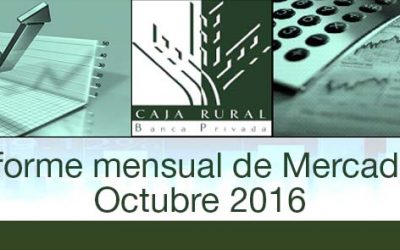 INFORME MENSUAL DE MERCADOS OCTUBRE 2016