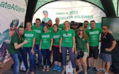 Caja Rural del Sur colabora en Málaga con la ‘Bicicleta solidaria’ de Seguros RGA
