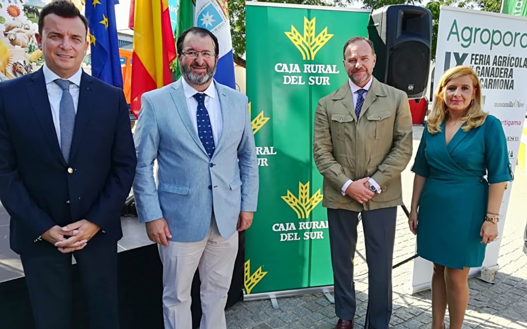 Inaugurada la Feria Agrícola y Ganadera Agroporc 2018 con el patrocinio de Caja Rural del Sur