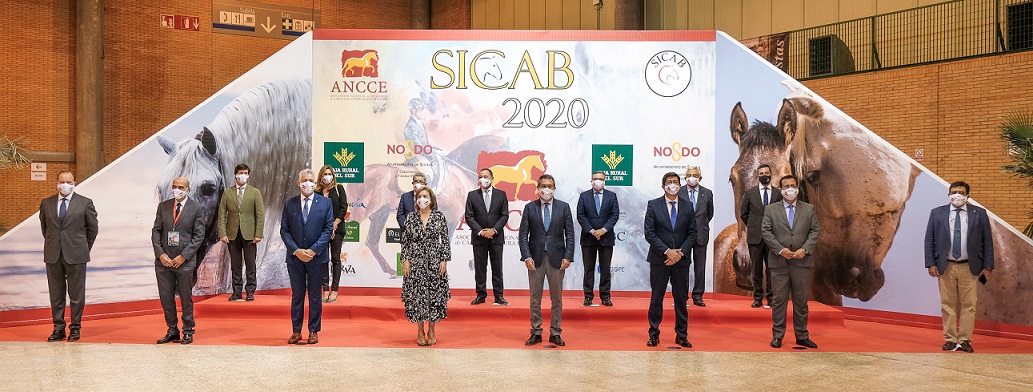 Caja Rural del Sur en el acto oficial de inauguración de SICAB 2020