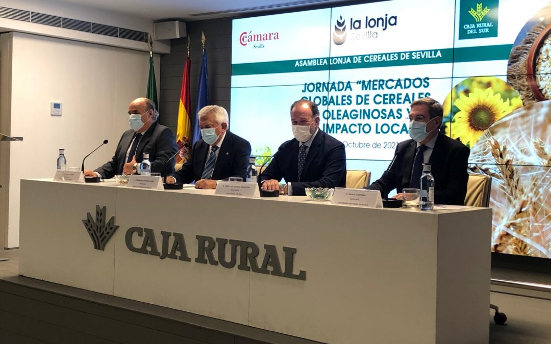 La IV Asamblea de la “Lonja de Cereales” de Sevilla analiza la globalización de los mercados de cereales y oleaginosas