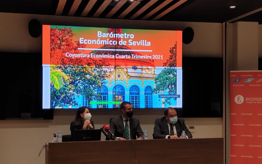 Presentación de la undécima edición del Barómetro Económico de Sevilla del Colegio Profesional de Economistas