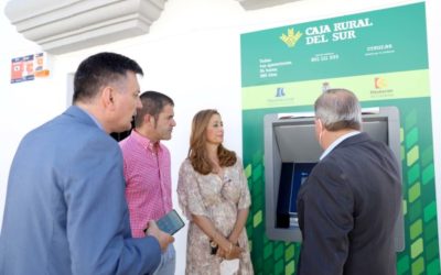 Un nuevo cajero automático de última generación de Caja Rural del Sur comienza a dar servicio en la localidad cordobesa de Conquista