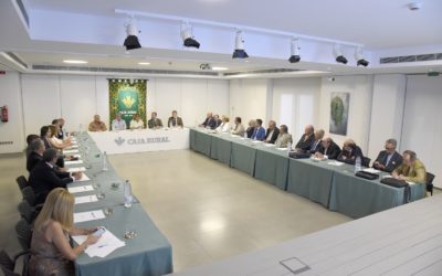 Caja Rural del Sur recibe a una representación de Agrimútuo, entidad de las cooperativas financieras de Portugal