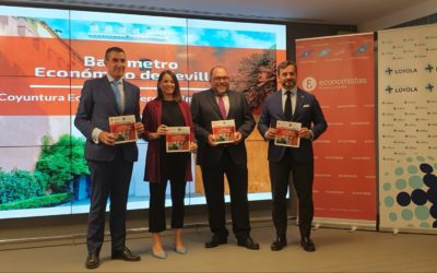 Presentación de la 14ª edición del Barómetro Económico de Sevilla y provincia con la colaboración de Caja Rural del Sur