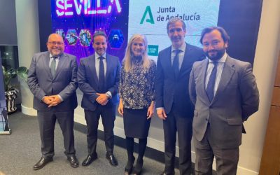 Caja Rural del Sur en la presentación del número especial de Andalucía Económica dedicado a la provincia de Sevilla