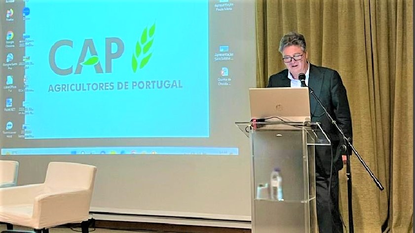 El Director General de Caja Rural del Sur, Guillermo Téllez, inaugura un ciclo de conferencias de la Confederación de Agricultores de Portugal, CAP