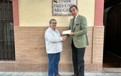 Donación al Comedor Social de las Hijas de la Caridad de Sevilla de la recaudación de la “Iniciativa Solidaria”