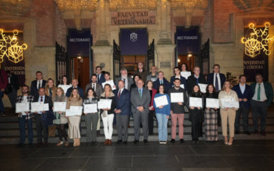 Entregados los VI premios Fundación Caja Rural del Sur al mejor expediente de grado de cada centro de la Universidad de Córdoba