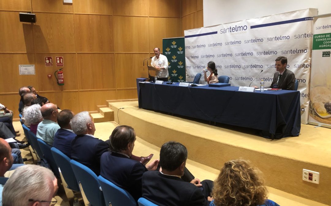 El presidente de Caja Rural del Sur clausura en Huelva el curso especializado para miembros de Consejos Rectores impartido por San Telmo