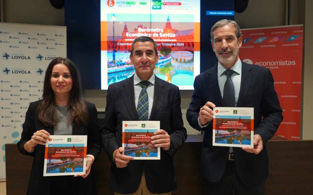 Presentación de la XXII edición del Barómetro Económico de Sevilla (BES) del Colegio Profesional de Economistas y Caja Rural del Sur