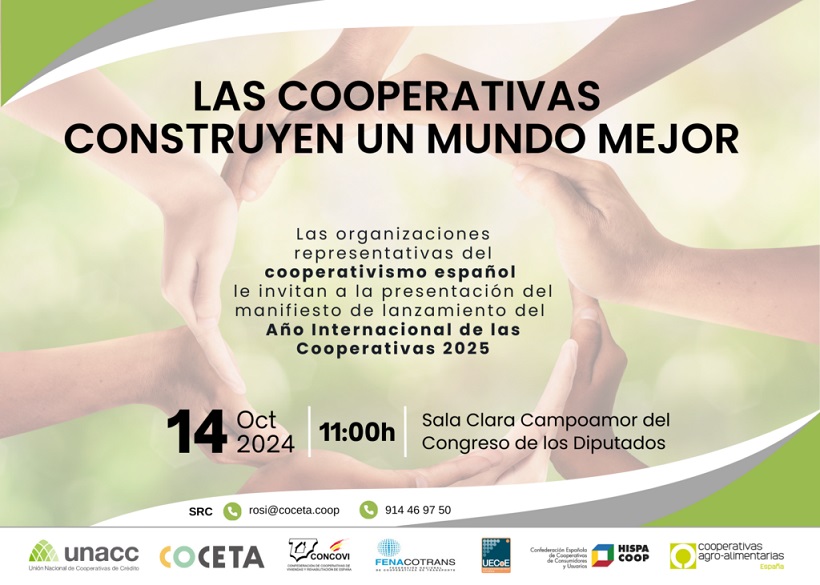 UNACC y Caja Rural del Sur nos sumamos a la celebración del Año Internacional de las Cooperativas 2025