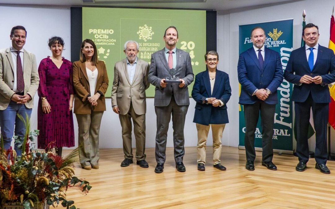 El Grupo de Universidades Iberoamericanas La Rábida recibe el Premio OCIb a la Cooperación Iberoamericana