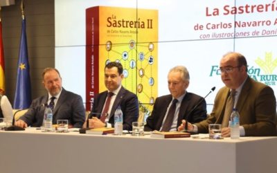 Presentación en Caja Rural del Sur de “La Sastrería II” del periodista de Diario de Sevilla, Carlos Navarro Antolín