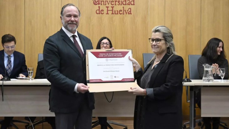 Entregados los Premios a la Excelencia Investigadora ‘José Luis García Palacios‘ de la Universidad de Huelva