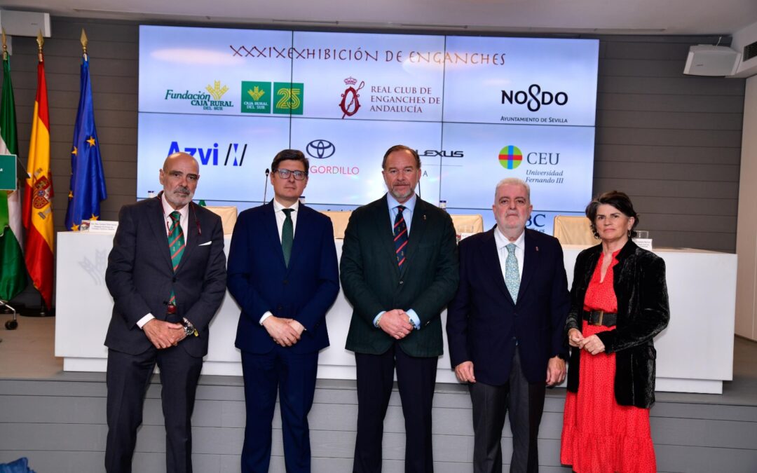Presentación de la tradicional Exhibición de Enganches 2025 en Caja Rural del Sur