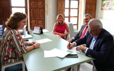 Caja Rural del Sur impulsa la renovación de espacios públicos en La Puebla del Río