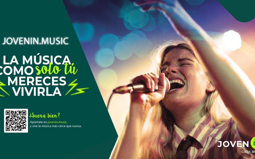 Caja Rural del Sur lanza “jovenin.music”, la plataforma que acerca a los jóvenes al lado más personal de la música