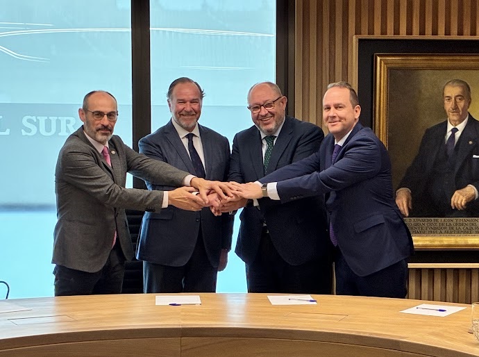 Caja Rural del Sur y las universidades de Huelva, Córdoba y UNIA celebran el acto de lanzamiento de tres programas de posgrado dual en finanzas