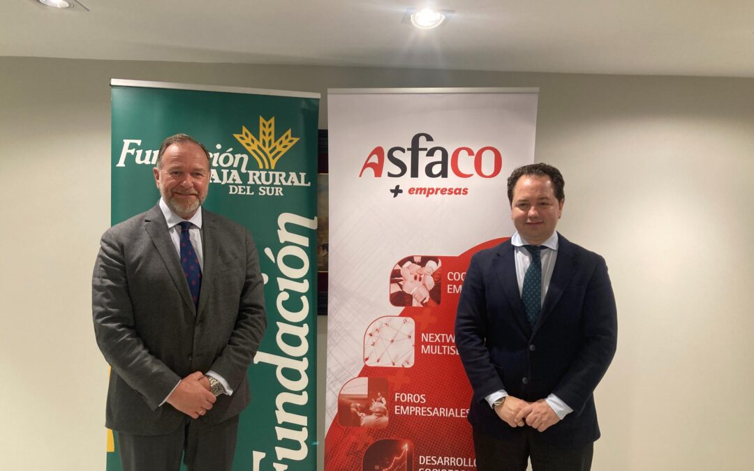 La Fundación Caja Rural del Sur se convierte en el patrocinador único del Foro Economía y Sociedad que organiza Asfaco en Córdoba