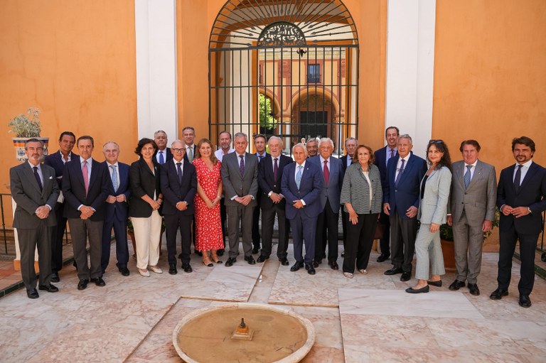 La Fundación Caja Rural del Sur en el encuentro de la Fundación Andalucía-América celebrado en el Real Alcázar de Sevilla